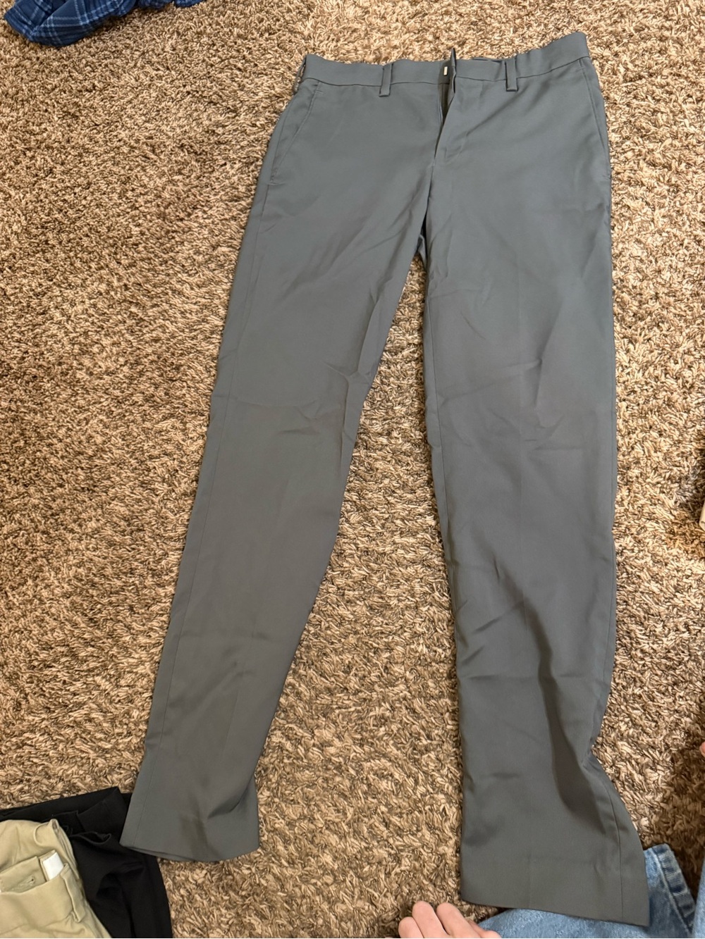 Gray Men's Dress Pants